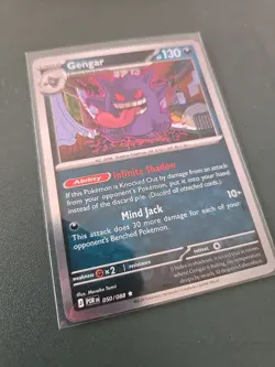 Pokemon TCG Perfect Order Gengar 050 /088 Holo Rare Card - Image 2