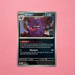 Gengar 050/088 NM Reverse Holo Rare Perfect Order Pokemon Card English TCG - Image 1