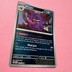 Gengar 050/088 NM Reverse Holo Rare Perfect Order Pokemon Card English TCG - Image 3