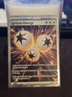 Pokemon TCG Ignition Energy 124/094 Phantasmal Flames Full Art Holo - Image 1