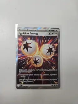 Ignition Energy 124/094 Me02: Phantasmal Flames Holo Pokemon Card Tcg Mint - Image 1