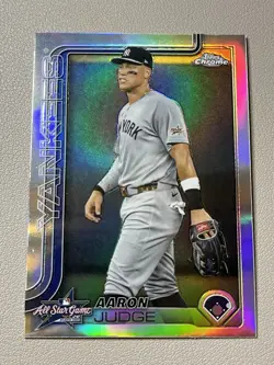 2025 Topps Chrome Update Series - 2025 All-Star Refractor Aaron Judge #ASGC-8 - Image 1
