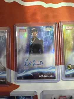 2025 Topps Marvel Studios Small Auto/Case Hit lot Of 5 Cards - Image 3