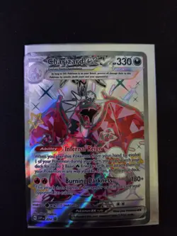 Pokemon TCG Charizard EX Scarlet & Violet Holo Promo Card 074 - Image 1