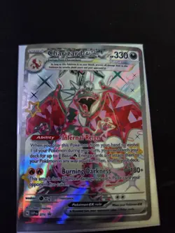Pokemon TCG Charizard EX Scarlet & Violet Holo Promo Card 074 - Image 2