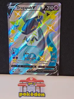 Dragapult V Swsh096 Swsh: Sword & Shield Promo Cards Holo NM - Image 1