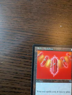 Ruby Medallion - Light Play MTG (Magic the Gathering) Tempest LP - Image 5