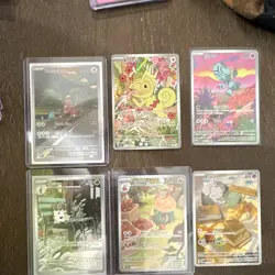 Pokemon Holo Lot - Kangaskhan, Kecleon, Elgyem, Espurr, Appletun - 6 Cards - Image 1