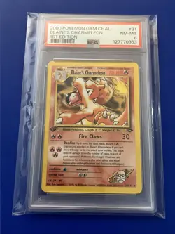 Pokemon Blaine's Charmeleon Gym Challenge 31/132 1st Edition Regular Card - Image 1