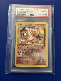 Pokemon Blaine's Charmeleon Gym Challenge 31/132 1st Edition Regular Card - Image 4