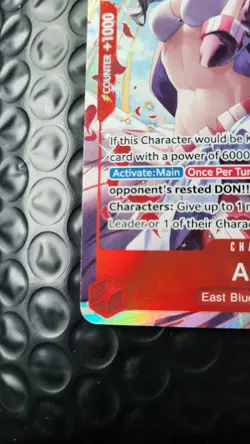 Bandai One Piece CCG Alvida OP15-003 Rare Holo 6000 Power Counter +1000 Card - Image 3