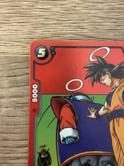 Dragon Ball TCG Card Son Goku FB05-100 SR Limited Pack Manga Ver 02 Holofoil - Image 3