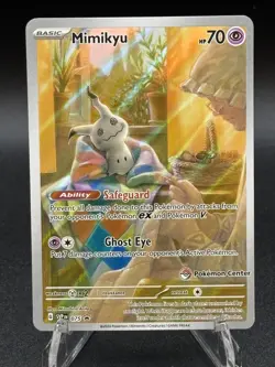 Mimikyu - #075 (Pokemon Center Exclusive) - Scarlet And Violet Promo - NM/MINT - Image 2