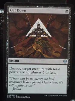 Cut Down 89 Uncommon Dominaria United Magic: The Gathering Near Mint - Image 1