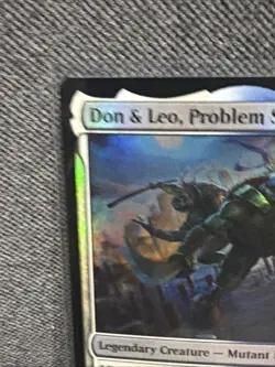 Don & Leo, Problem Solvers Foil #143 Magic Teenage Mutant Ninja Turtles - Image 2