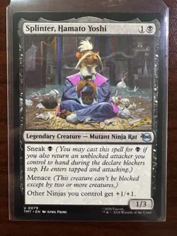 MTG Teenage Mutant Ninja Turtles #0079 Splinter, Hamato Yoshi - Image 1