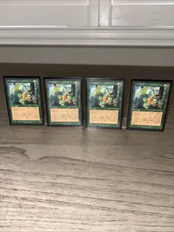 FBB Japanese Erhnam Djinn x4 MTG Chronicles Magic The Gathering Playset LP - Image 1