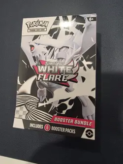 Pokemon TCG Scarlet & Violet White Flare Booster Bundle Box NEW SEALED - Image 1