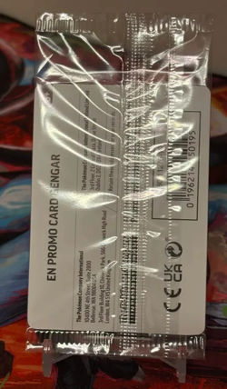 Pokemon Perfect Order Gengar GameStop Exclusive Stamped SWIRL Promo 50/88 SEALED - Image 3