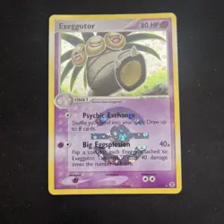 Pokemon TCG Exeggcutor 5/112 EX Fire Red & Leaf Green Reverse Holo - Image 1