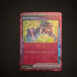 Pokemon Hero's Cape 152/162 SV05: Temporal Forces ACE SPEC Rare Holo English - Image 1