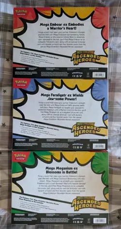 Pokemon TCG - Mega Evolution Ascended Heroes Mega EX Box | Set Of 3 🔥🔥 - Image 2