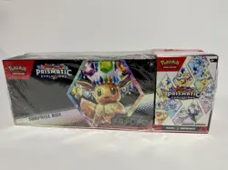 Pokemon Prismatic Evolutions Surprise Box Booster Bundle Factory Sealed New - Image 1