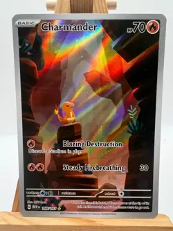 Pokemon TCG - S&V 151 - 168/165 Charmander - Illustration Rare - NM/M - Image 1