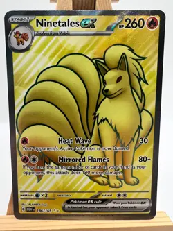 Pokemon TCG - S&V 151 - 186/165 Ninetales ex - Ultra Rare - NM/M - Image 1