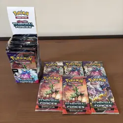 Pokemon temporal Forces Bulk - 22 open packs read description - Image 1