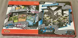 Pokemon TCG Scarlet & Violet Black Bolt & White Flare Binder Poster Box - Image 1