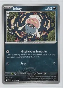 Inkay Pokemon Scarlet & Violet: Shrouded Fable SFA #033 - Image 1