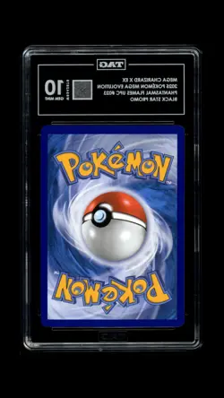 Mega Charizard X EX 023 Promo TAG 10 Pokemon Mega Evolution Phantasmal Flames - Image 4