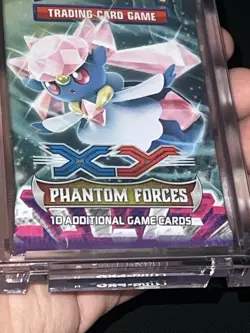 XY Phantom Forces Sealed Booster Pack In Acrilyc Case Pokemon TCG 2016 - Image 3