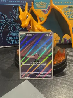 Pokemon TCG Cleffa Card 202/197 SV03 Obsidian Flames Illustration Rare - Image 1