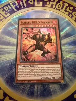 Masked HERO Furnace Super Rare Maze Of Muertos - Image 1