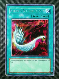 Harpie's Feather Duster WC4-E003 Prismatic Secret Rare YuGiOh - Image 1