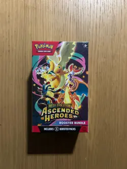 Pokemon Mega Evolution Ascended Heroes Booster Bundle (Sealed) - Image 1