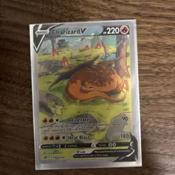 Pokemon TCG Charizard V Sword & Shield Swsh260 Holo Promo - Image 1