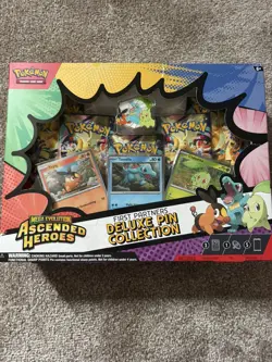 Pokemon TCG: Mega Evolution Ascended Heroes First Partners Deluxe Pin Collection - Image 1