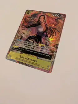 One Piece TCG Boa Hancock English Alt Art PRB02-017 SR The Best Vol.2 Mint Rare - Image 2