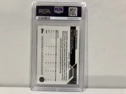 2023-24 Topps Chrome Victor Wembanyama Refractor Rookie RC Card! PSA 9 MINT # 1 - Image 3