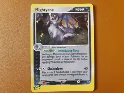Mightyena - #10/109 - Ex Ruby & Sapphire Holo Card Vintage Pokemon TCG LP - Image 1
