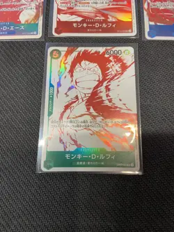 One Piece TCG Japanese 3rd Anniversary Promo 4 cards Luffy ST10-006 Ace Sabo - Image 4