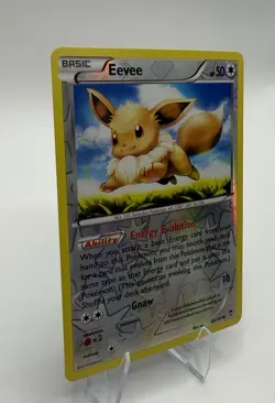 Eevee 80/111 Reverse Holo – XY Furious Fists 2014 – Near Mint Pokemon Card - Image 2