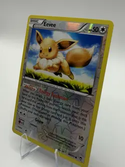 Eevee 80/111 Reverse Holo – XY Furious Fists 2014 – Near Mint Pokemon Card - Image 3