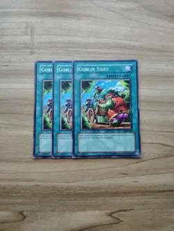 Yu-Gi-Oh! - Goblin Thief 3X - Full Playset Of Cards - Image 1