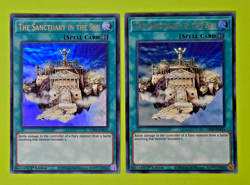 Yu-Gi-Oh The Sanctuary in the Sky 1st Edition Ultra Rare GFP2-EN151 Nm 2 cards - Image 1