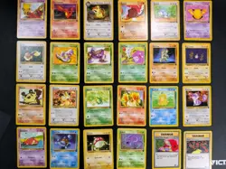 [LP-HP] Complete Team Rocket Common Set -WOTC Pokemon Cards-24 Cards - Image 1