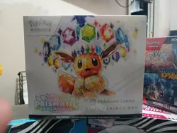 Pokemon Center ETB Prismatic Evolutions Elite Trainer Box New and Sealed - Image 1